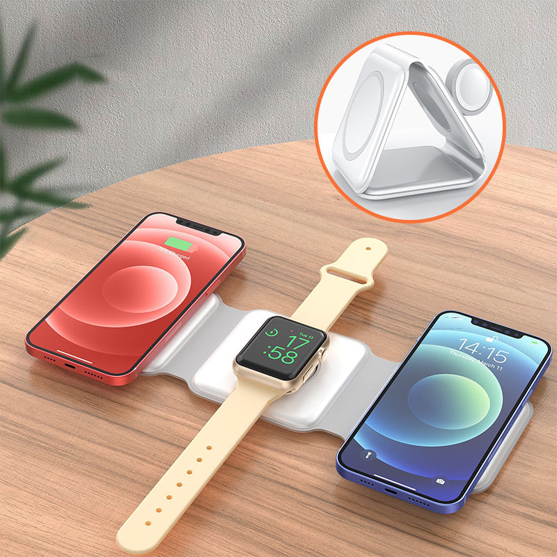 3 in 1 Wireless Travel Charger