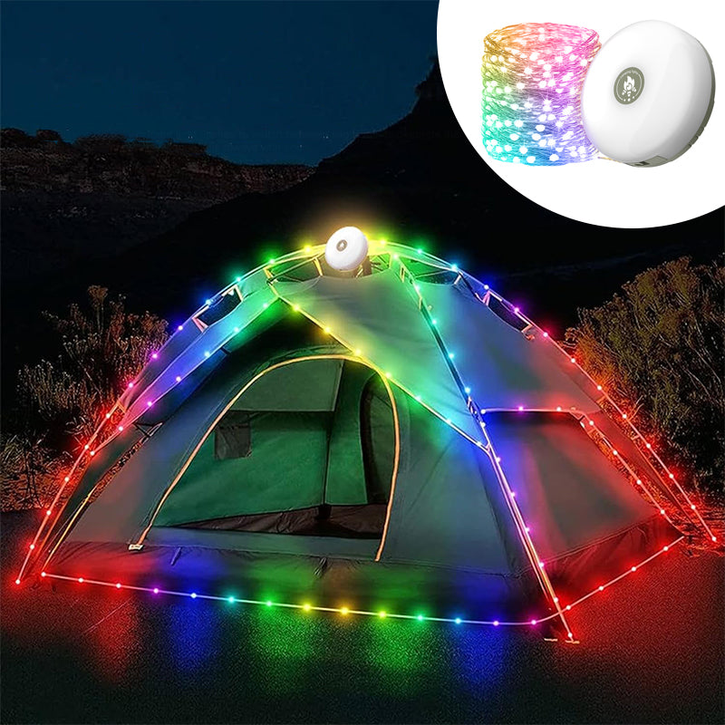 Outdoor Waterproof Portable Stowable String Light