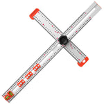 4 in 1 Drilling Positioning Ruler