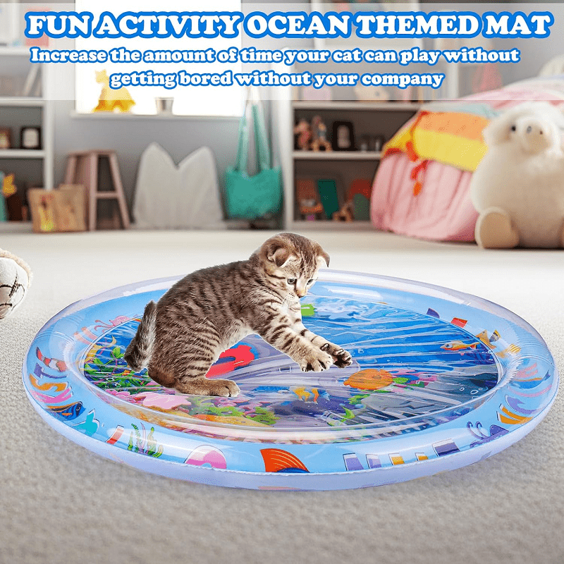 Inflatable Water Mat For Babies, 66*50cm