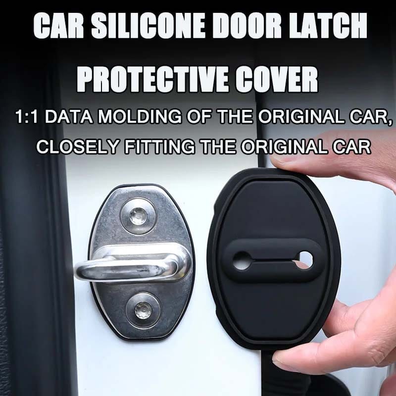 Car Silicone Door Latch Protective Cover(4PCS)