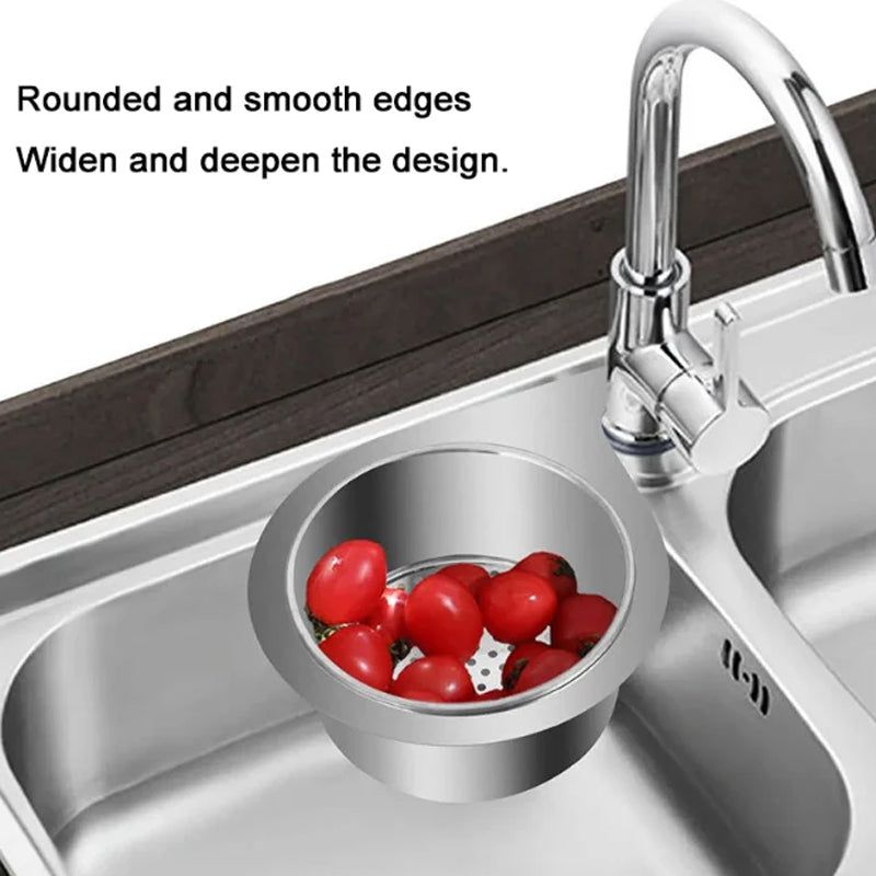 Stainless Steel Swan Sink Strainer Basket