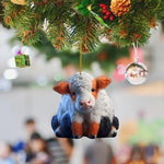 Cartoon Cow Decorative Ornament