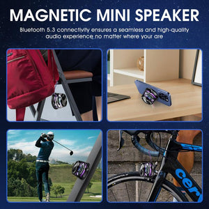 Magnetic Portable Wireless Speaker