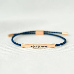 UNF♥CK YOURSELF TUBE BRACELET