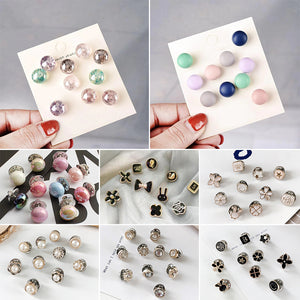 Anti-Exposure Fixed Brooches (10 PCs/Set)