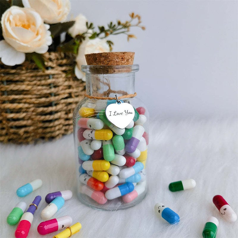 Capsule Letters Message in the Bottle (Mixed Color 🎁)