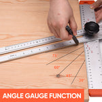 4 in 1 Drilling Positioning Ruler