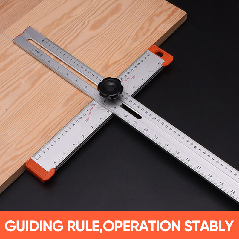 4 in 1 Drilling Positioning Ruler