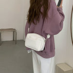 Small Square Leather Shoulder Bag