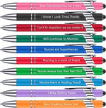 10 pcs Funny Office Ballpoint Pens(Black Ink)