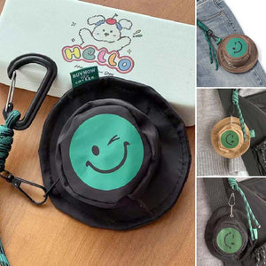 Smiley Hat Coin Purse with Buckle