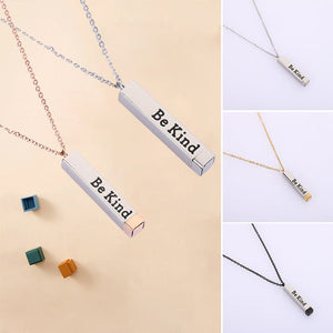 Telescopic 3D Stick Necklace