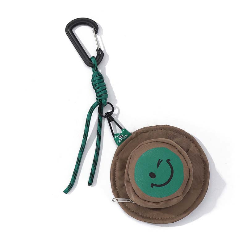 Smiley Hat Coin Purse with Buckle