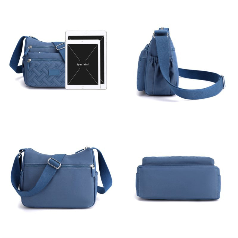 Nylon Shoulder Messenger Bag