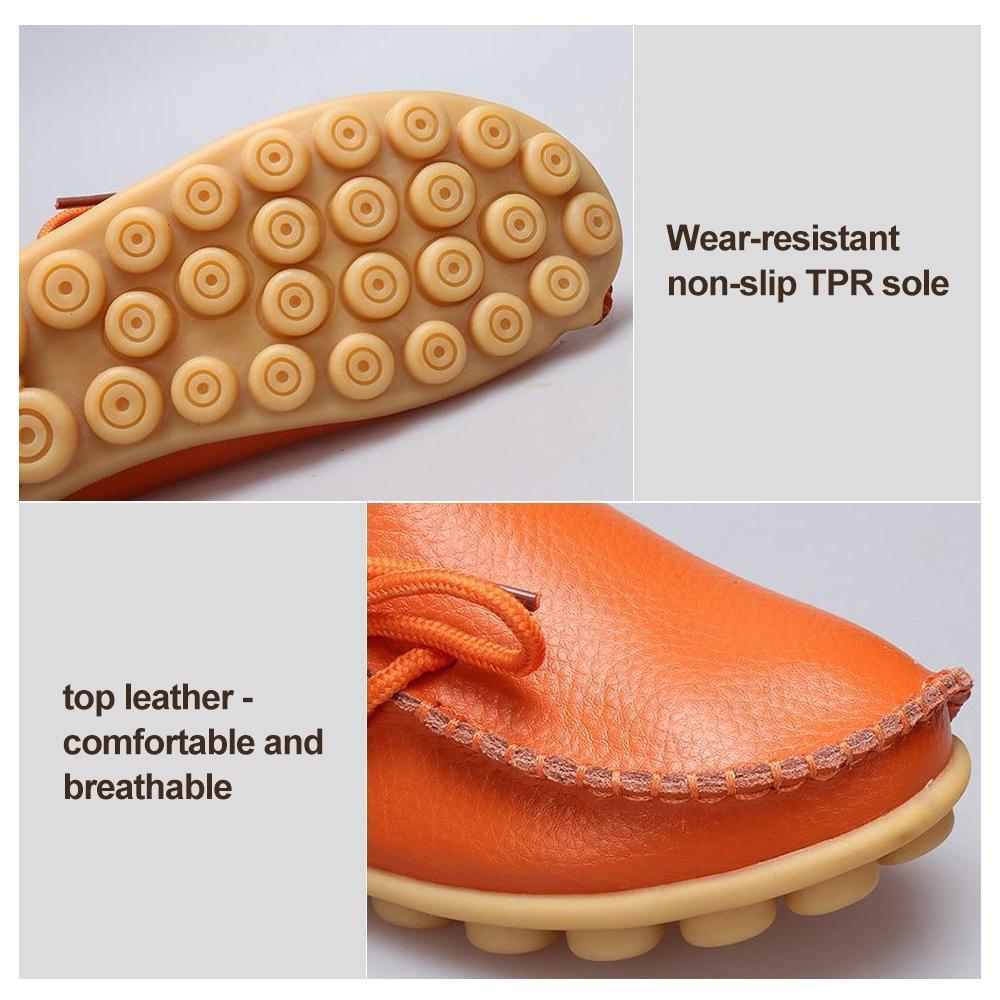 Comfortable Flat Leather Shoes