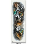 Full Arm sleeve Tattoo Waterproof temporary tattoo Sticker