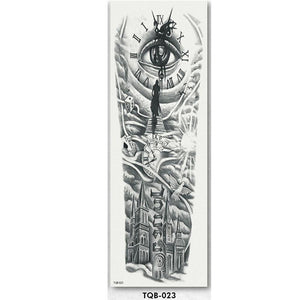 Full Arm sleeve Tattoo Waterproof temporary tattoo Sticker