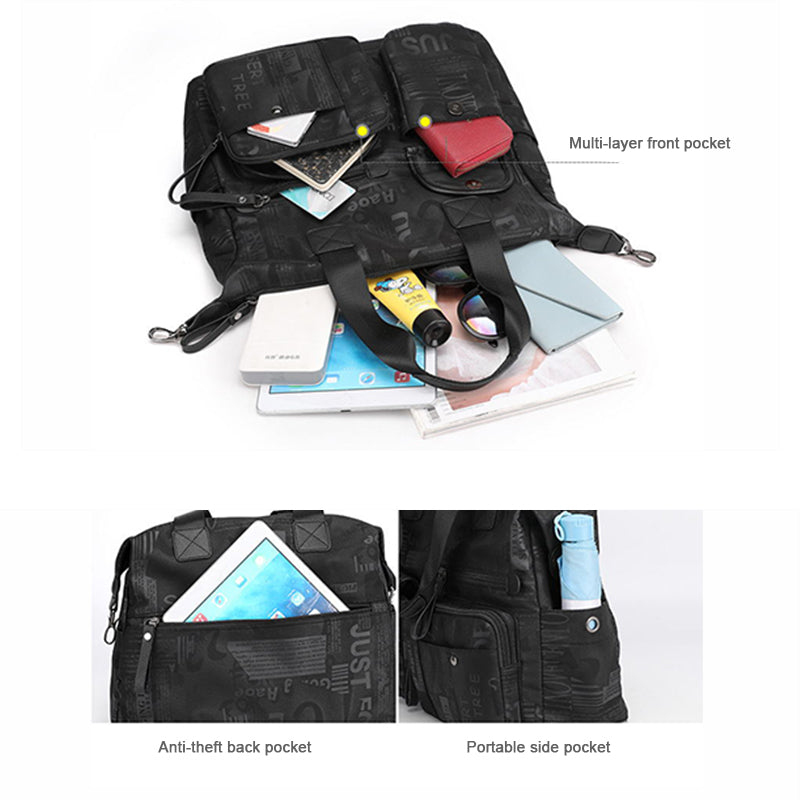 Casual Waterproof Printed Travel Bag