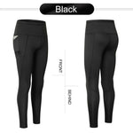 High Waist Yoga Pants with Telescopic Drawstring