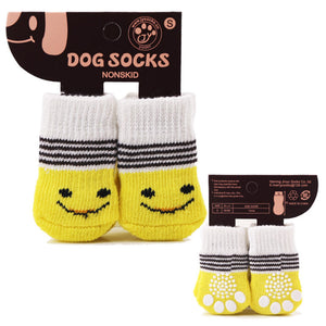 Non-slip Pet Socks with 4 straps