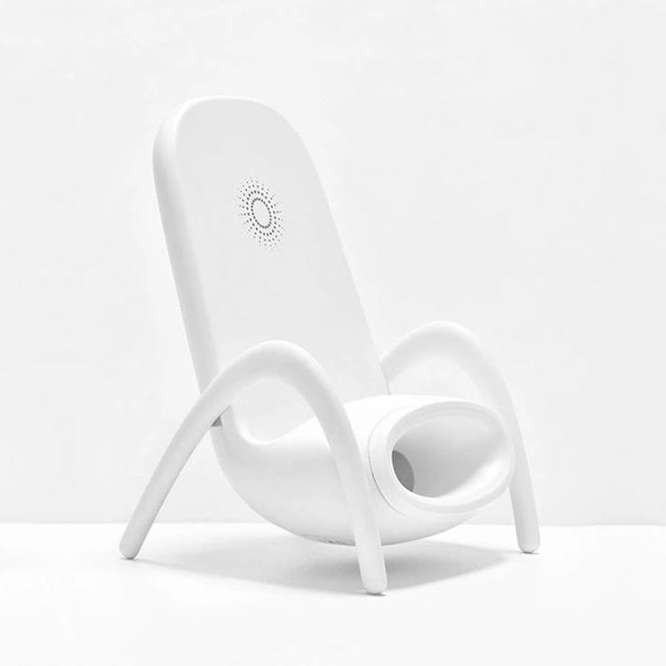 Multi-function Chair Shape Loudspeaker & Wireless Fast Charging