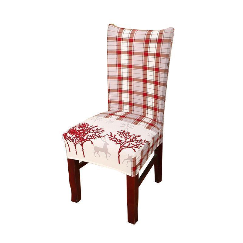 Christmas universal all-inclusive chair cover