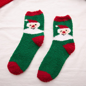 Christmas Fuzzy Fluffy Socks