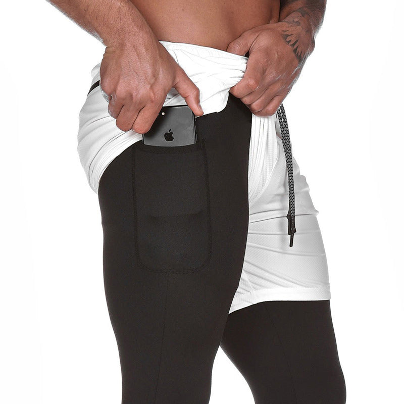 Men's Fitness Shorts with Leggings