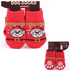 Non-slip Pet Socks with 4 straps