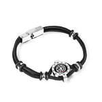 Creative retro multi-layer compass bracelet