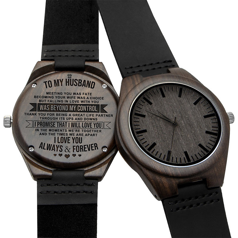 Men's Wooden Watch