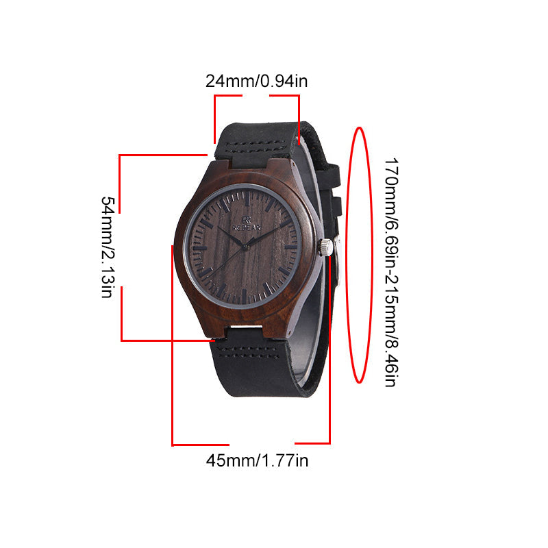 Men's Wooden Watch