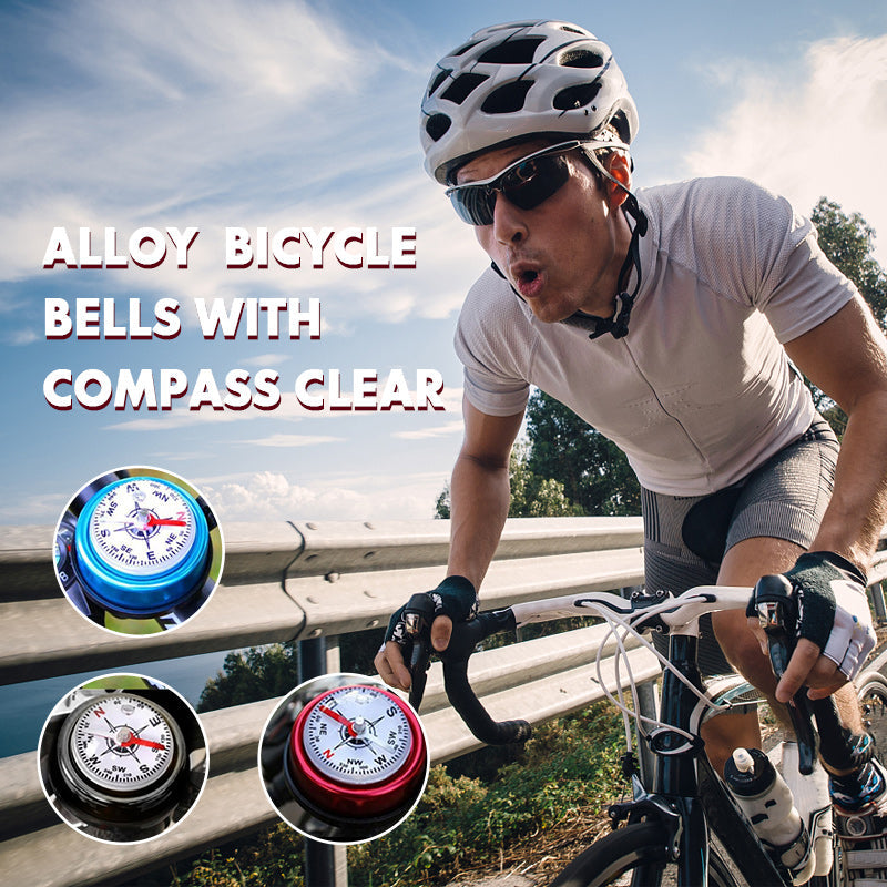 Compass bicycle bell