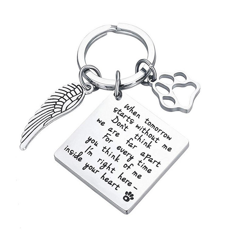 Pet Memorial Keychain