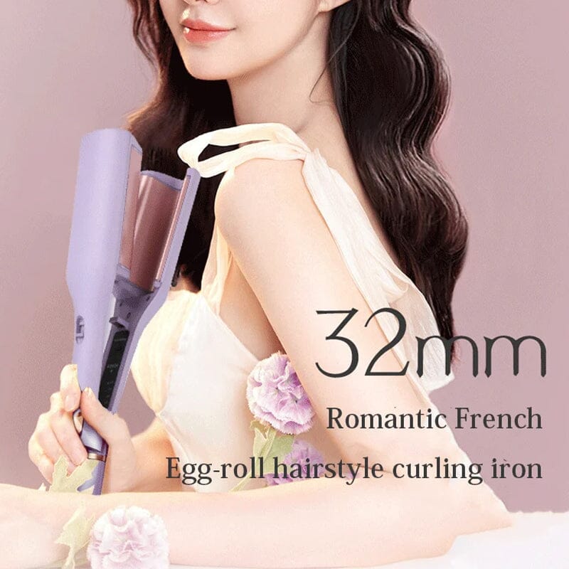 Rommantic French egg roll curling iron