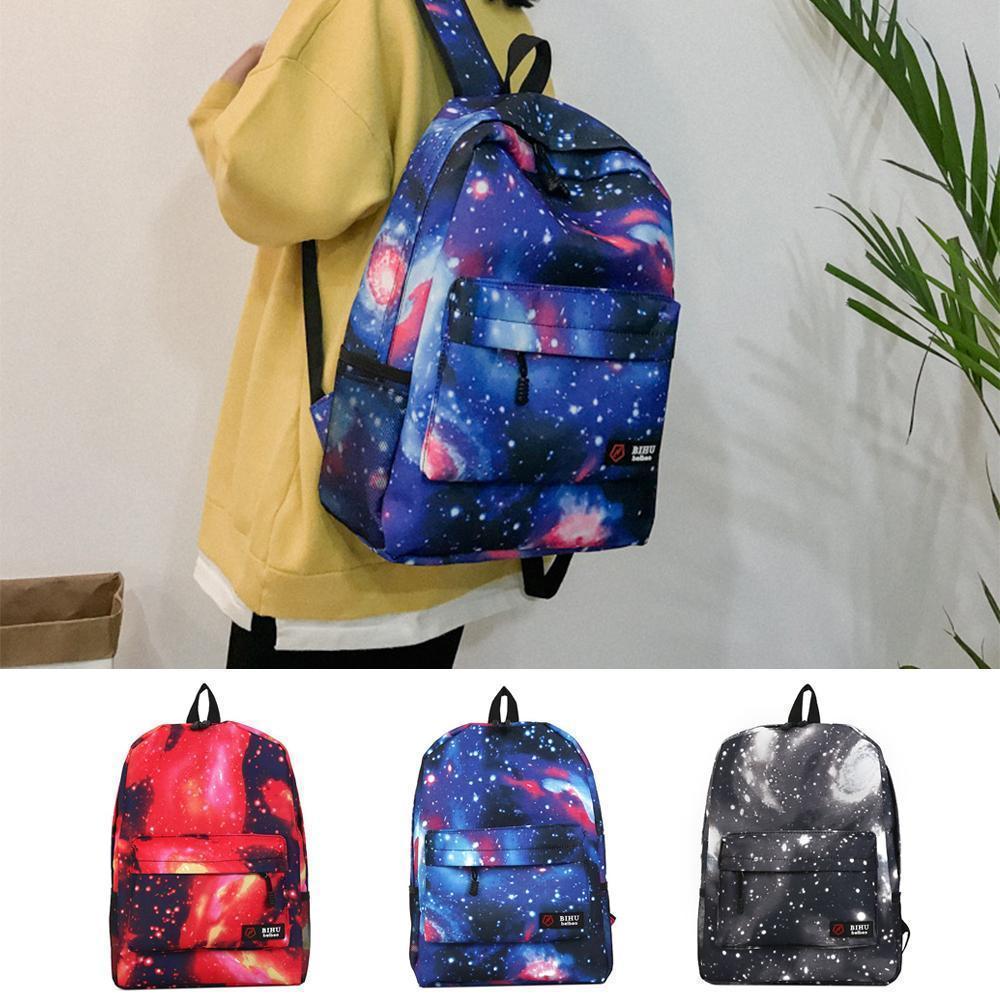 Galaxy Backpack Unisex School Backpack Cute Bag