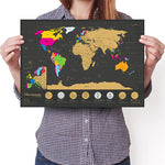 Scratch the World Map