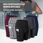 High Waist Workout Running Yoga Shorts