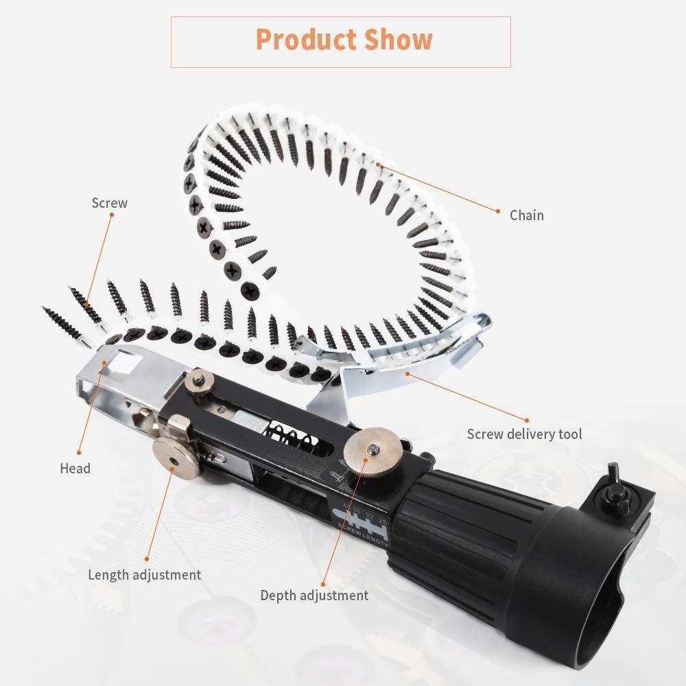 Electric Drill Chain Nail Gun Adapter