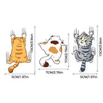 Cute cat cartoon decal car stickers✨