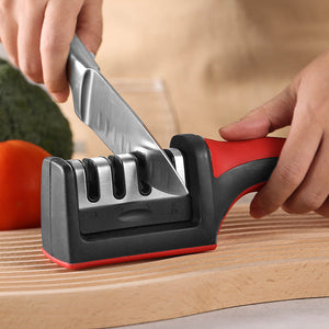 👩‍🍳Professional 4-Stage Knife Sharpener