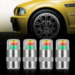 DOMOM Tire Pressure Indicator Valve Stem Caps