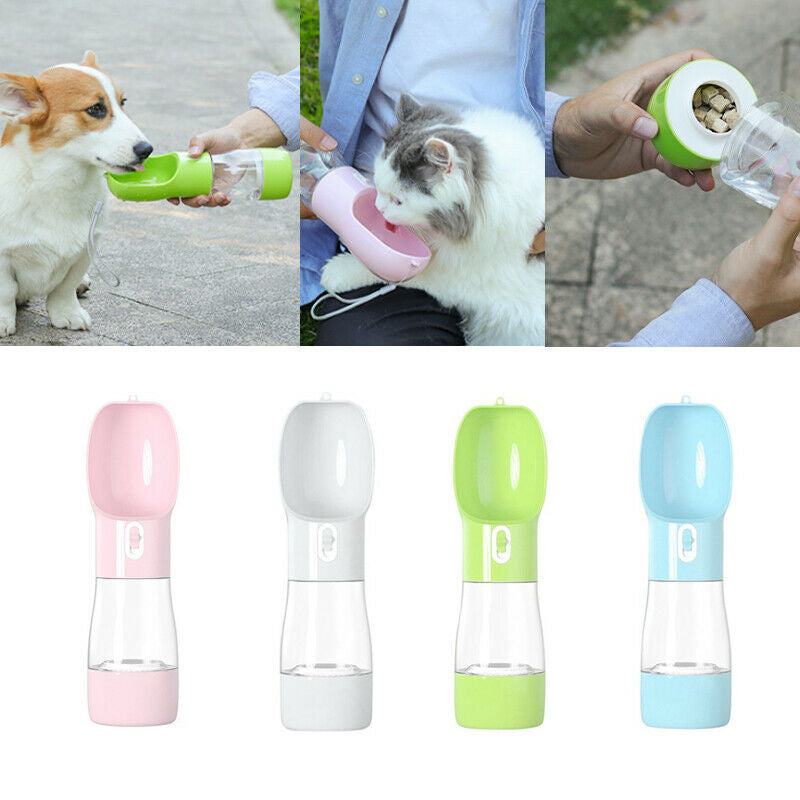 Portable Pet Water and Food Bottle