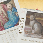 2024 Wall Hanging Calendar, Funny Art Novelty Gift