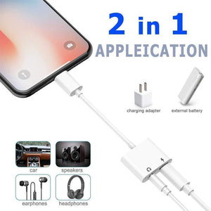 Hirundo Headphone Jack Adapter Compatible for iPhone