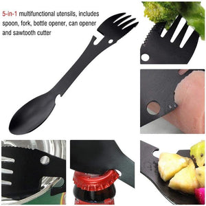 The Trek Tool - 5 in 1 Tactical Spork