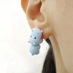 Cute Animal Bite Earrings