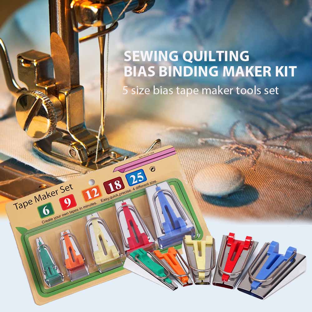 Sewing Bias Tape Maker Set