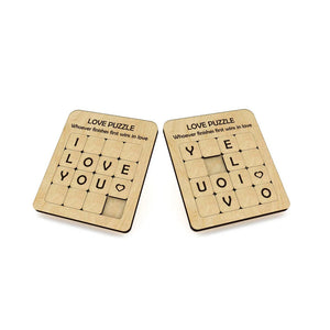 LOVE YOU Wooden Puzzle Game